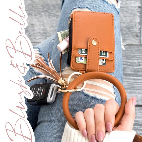 Blush & Belle Accessories Last One Wallet Key Ring Bracelet W